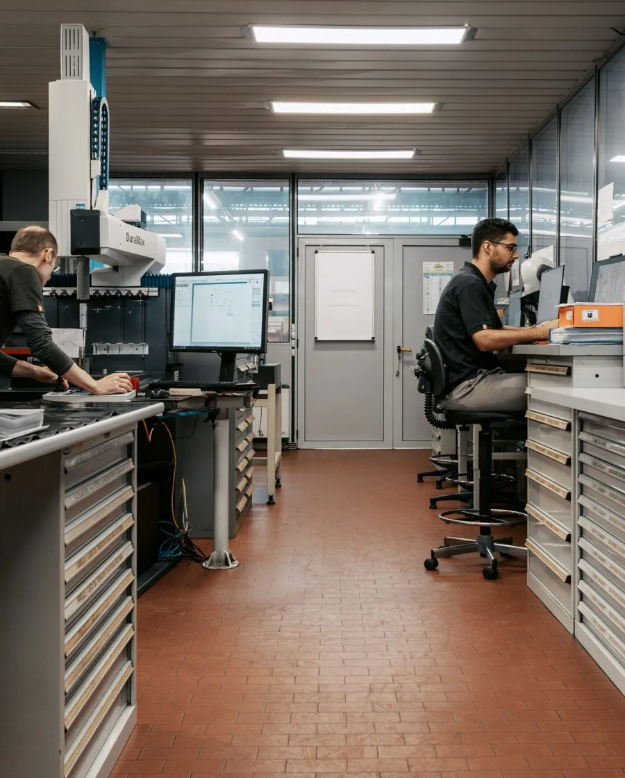 Quality control at precision automatic turning facility