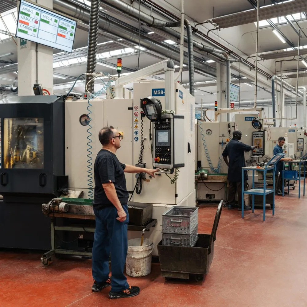 Precision CNC turned parts manufacturers multi-spindle automatic lathe Sarbo